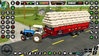 tractor video gamesIndian vehicles simulator  Tractor trolleyHeavy Tractor Trolley Cargo Simulator3D