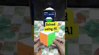 Can ai solve this parity? #shortsfeed #shortsviral #trending #cubing #ai #shortvideo #shorts #viral