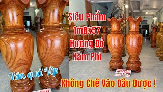 Lục Bình Hương Đỏ Nam Phi 1m8x57 Vân Siêu Vip Đỉnh Cao