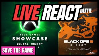 Xbox Games Showcase Live React!