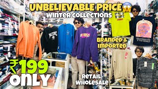 BRANDED & IMPORTED CLOTHES IN CHEAP PRICE IN MUMBAI🔥| Winter Collections #wintercollection