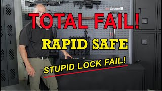 Rapid Safe  Gun Safe Lock Fail