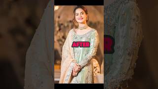 Then vs now Minal khan 🤌 #minalkhan #pakistaniactressess #pakistanicelebrities #beforeandafter