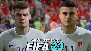 FIFA 23 | ALL NORWAY PLAYERS REAL FACES