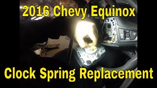 2016 Chevy Equinox Airbag Clock Spring Replacement