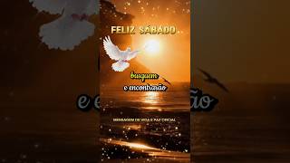 Mensagem de Feliz Sábado Com Voz e Louvor #felizsábado #setimodia #maranata