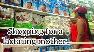 visiting a nursing mother. #shopping #courage