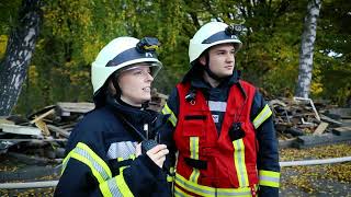 Übung der Rettungskräfte: Gefahrguteinsatz der Feuerwehr in Uslar