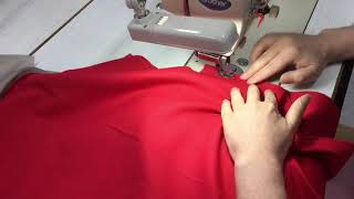 Sewing a dartless lined jacket 5 - Side seams