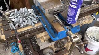 How to Drill Holes Faster on the Manual Mill.