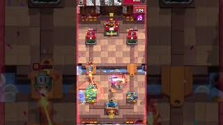 Log bait went crazy #clashroyale #gaming #watchnow