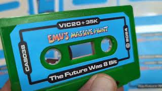 'Emu's Massive Hunt' - Commodore VIC20 +35k - Hewco - #LimitedEdition Cassette - #ILoveGreenJelly!