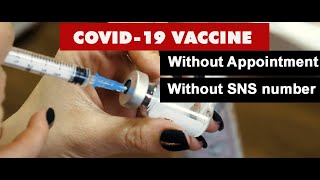 COVID-19 Vaccine without Appointments | Get SNS number Lisbon Portugal