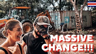 STRUGGLING to MOVE THE CONTAINER - week 9 - Building in Costa Rica