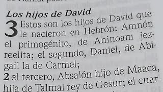 Biblia en Vivo - Crónicas 3-4 (Los hijos de David) y Efesios 5 (Andad como hijos de luz) RVR1960