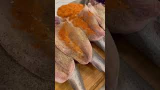 Best fried fish/rainbow trout #viral #youtube #foryou #food #youtubeshorts #shortsfeed #shorts #fish