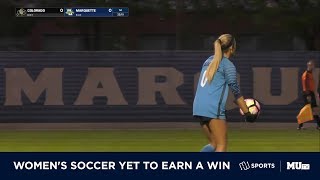 Women's soccer yet to clinch a win this season