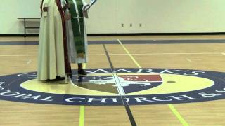 Bishop Said Blesses St. Mark's New Gymnasium and Youth Center