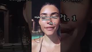 Highest Paid OnlyFans Creators | Part 1 #shorts