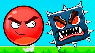 Злобный КРАСНЫЙ ШАРИК - Серия 1 / Angry Ball Adventure