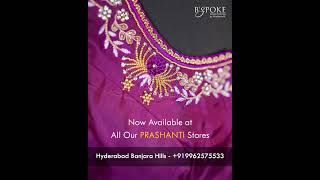 Embroidered Blouse | B'Spoke | Custom Tailoring by Prashanti