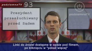 Robią nas w konia: Przemilczane przesłuchanie Komorowskiego i nocna próba zmiany Konstytucji #93