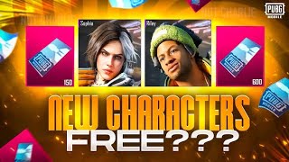 Geet free new characters vouchers for sophia + riley character #pubgmobile #itsmanoyt