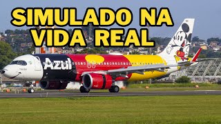 Microsoft Flight Simulator / Airbus A320 Da Azul / Confins (SBCF) ✈ Guarulhos (SBGR)