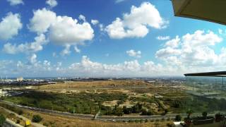 Time Lapse - Israel - Haifa - sky 5k