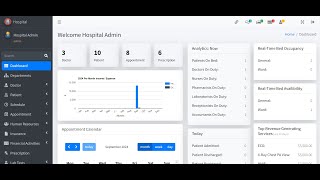 Multi Hospital Management System SaaS Mobile Apps using laravel mysql