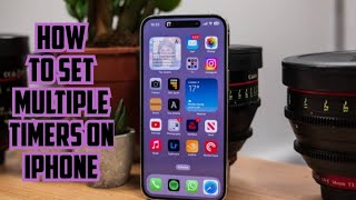 How to set multiple timers on iPhone