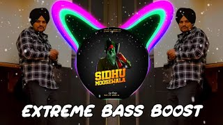 Tochan [Extreme Bass Boost] Sidhu moosewala || Punjabi song || Warning ⚠️.