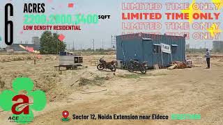 ACE Upcoming Luxury Residential project, Sector 12, Noida Extension  @9599773888