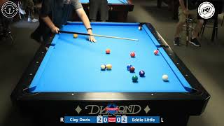 Clay Davis vs Eddie Little - One Pocket Tournament - Second Round - 8/3/24