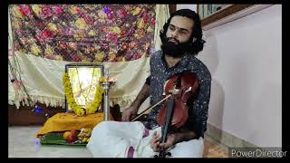 SUDHAMAYI | AMRITAVARSHINI | NAVARATRI DAY 3 |VIOLIN