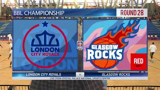 London City Royals v Glasgow Rocks April 20th