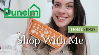 AUTUMN SHOP WITH ME 2023 | Homesense, Dunelm HAUL 🍂