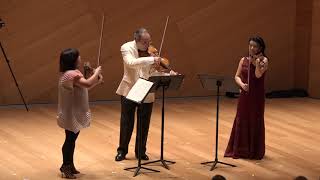 DVORÁK · Terzetto in C Major for Two Violins and Viola, Op. 74, SummerFest 2018