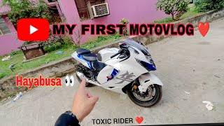 My FIRST MOTOVLOG ❤️ REVIEW NEW HAYABUSA 2024 🔥 KAWASAKI H2R 2024