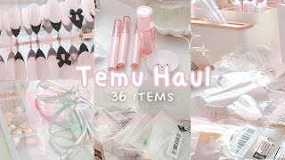 Huge Temu HAUL | Jewelry making, nails, crystals and much more! ˚୨୧⋆｡˚