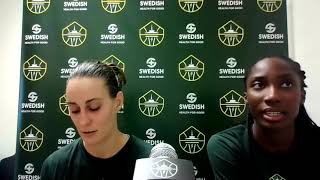 Seattle Storm Post Practice Media Availability  September 22