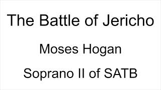 The Battle of Jericho - Soprano II of SATB