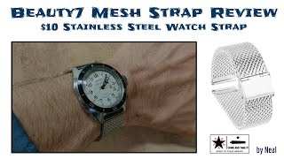 Beauty7 Mesh Watch Strap Review - Is this $10 mesh strap too good to be true?