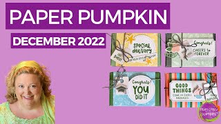 Paper Pumpkin Workshop Dec 2022- Good Things Come In Small Packages kit and Alternatives