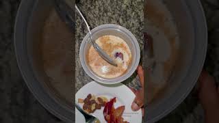 Overnight Oats Recipe #shorts #shortscreator #embershorts #oats #food #recipe