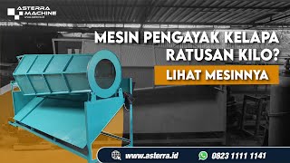 Hasilkan Cocopeat Terbaik dengan Mesin Pengayak Sabut Kelapa Asterra | Whatsapp: +62 823-1111-1141