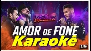 Lucas Lucco e Guilherme & Benuto   Amor de fone (Karaokê voz)