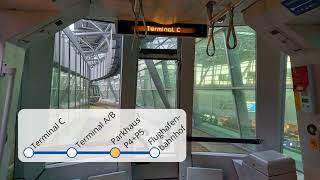 Ansagen des Düsseldorfer SkyTrains