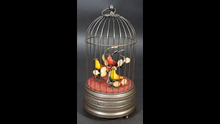 Singing birdcage automaton