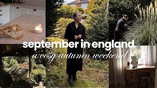 a cosy autumn weekend in the english countryside 🍂